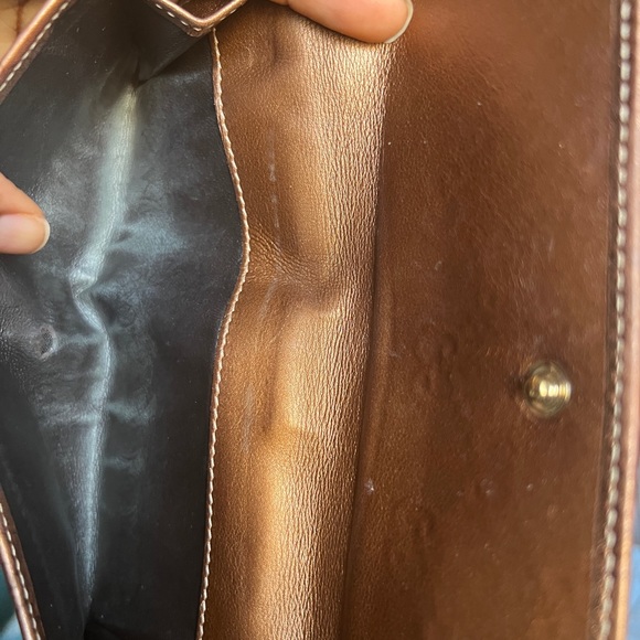 GUCCI Wallet long wallet Brown GG Leather Lovely heart 245723.0959 Authentic - Picture 10 of 16